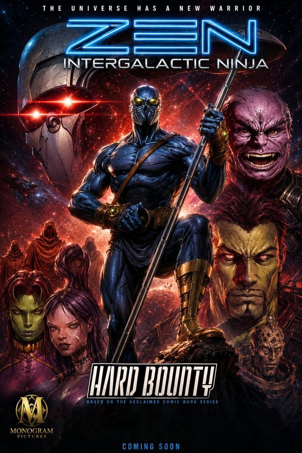 ZEN: Intergalactic Ninja, Hard Bounty film poster