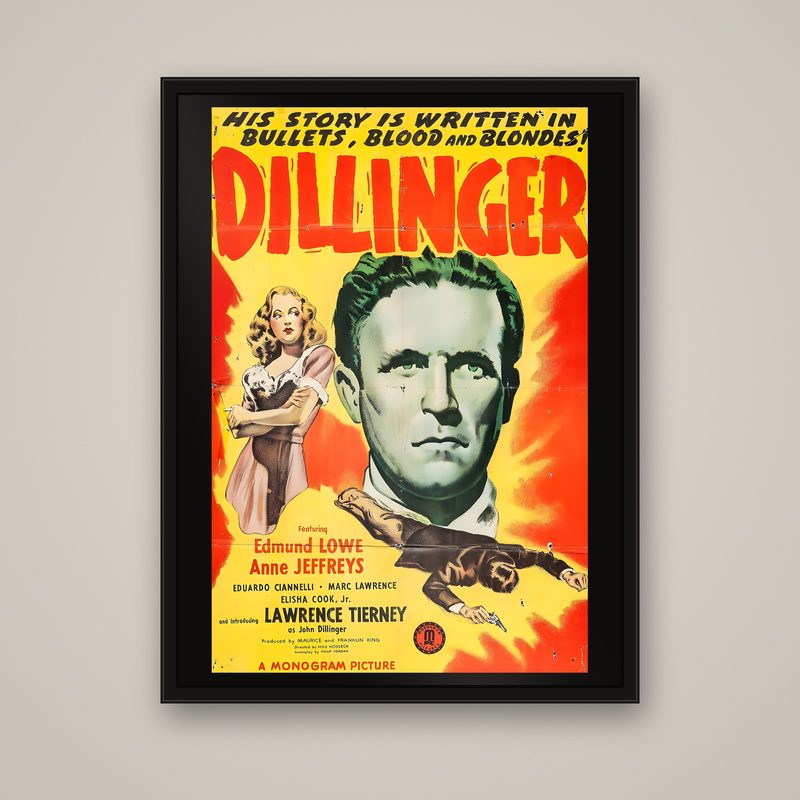 Dillinger, product mockup