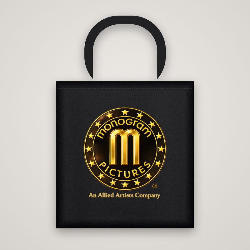 Monogram Gold Logo Tote, product mockup