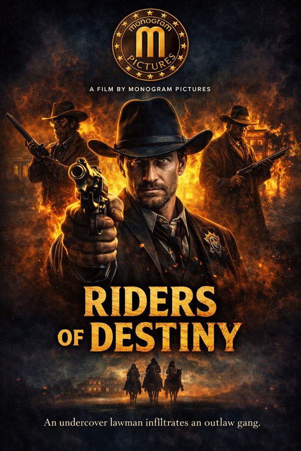 Poster for Riders of Destiny