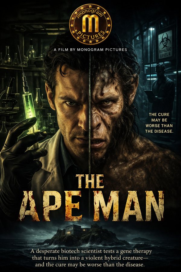 Poster for The Ape Man