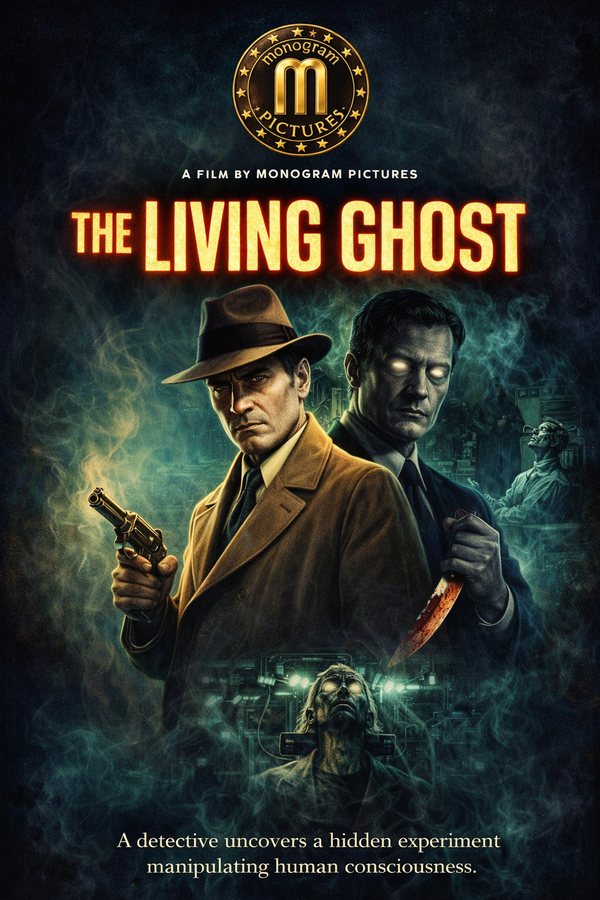 Poster for The Living Ghost